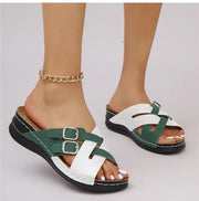 Summer Shoes Women Sandals Beach Ladies Shoes Slides Sandals Ladies Wedge Women Shoe Elegant Slippers Women Female Footwear