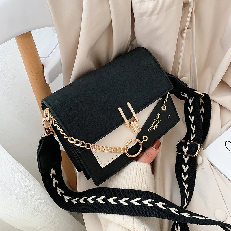 2023 New Ladies Messenger Bags Fashion Mobile Phone Bags Casual Shoulder Bags Contrast Color Ladies Bags Luxury Designer Bags