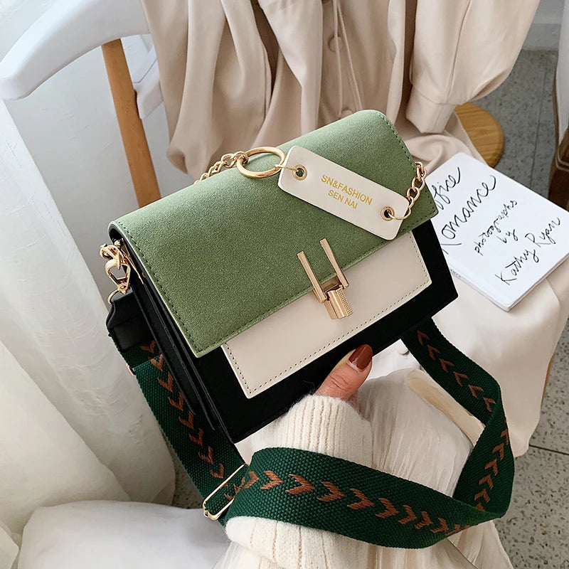 2023 New Ladies Messenger Bags Fashion Mobile Phone Bags Casual Shoulder Bags Contrast Color Ladies Bags Luxury Designer Bags