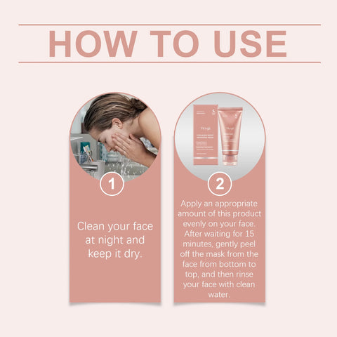 Collagen Peel off Mask Oil-Control Pore Shrinking Blackhead Removal Firming Lifting Moisturizing Brightening Night Wrapping Mask