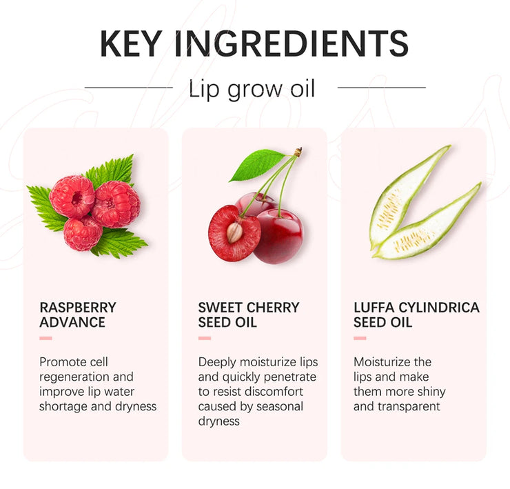 W1 Piece 8.3ml Moisturizing and Volumizing Lip Gloss Oil, Hydrating Lip Glow Oil, Lip Care Beauty Product, Tinted Lip Oil