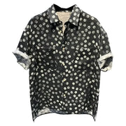Men's Clothing Modest Summer Shirt Short Sleeve Loose Fit Casual Office Appropriate Lightweight Breathable Printed Top