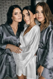 Women Sexy Imitation Ice Silk Sleepwear Ladies Sleepwear Hot Sale Half Sleeve Nightgowns Sleepwear Nightdresses
