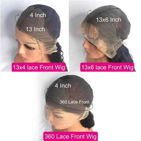 30 40 Inch Brazilian 99J Burgundy 13x6 HD Lace Front Wigs Human Hair Wig 200% Red Color Straight 13X4 Lace Frontal Wig For Women
