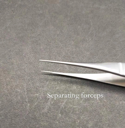 Beauty Hair Transplant Tweezers Stainless Steel Titanium Alloy Hair Transplant Tweezers Combination Set Beauty Hair Transplant T