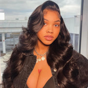 40 Inch 13x4 13x6 HD Body Wave Lace Front Wig Pre Plucked Loose Wave Lace Frontal Wig 100% Human Hair Wigs For Black Women