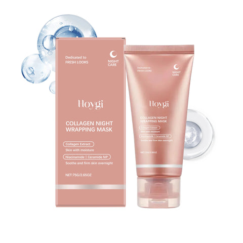 Collagen Peel off Mask Oil-Control Pore Shrinking Blackhead Removal Firming Lifting Moisturizing Brightening Night Wrapping Mask
