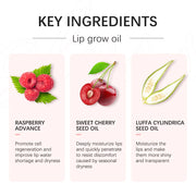 W1 Piece 8.3ml Moisturizing and Volumizing Lip Gloss Oil, Hydrating Lip Glow Oil, Lip Care Beauty Product, Tinted Lip Oil