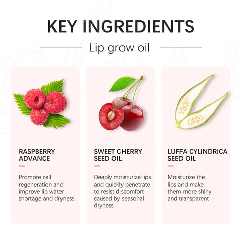 W1 Piece 8.3ml Moisturizing and Volumizing Lip Gloss Oil, Hydrating Lip Glow Oil, Lip Care Beauty Product, Tinted Lip Oil