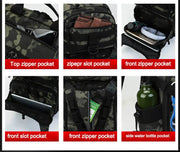 Men Fishing Lure Rod Box Bag Camping Climbing Backpack Hunting Multi-function Military Tactical Men Bags Fishing Shoulder Bag
