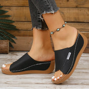 Women Sandals Shoes Summer Outdoor Women's Shoes Slip On Sandals Ladies Wedge Women Shoe Comfortable Footwear Slipper Female