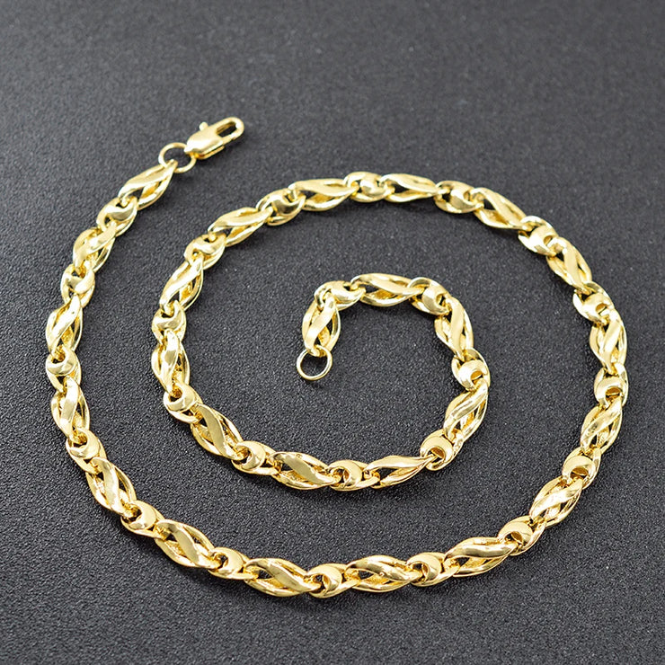 ZEA Dear Jewelry Bohemia Jewelry Link Chain Necklace For Women High Quality Copper Jewelry For Engagement Dubai Jewelry Findings
