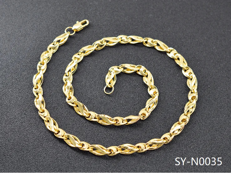 ZEA Dear Jewelry Bohemia Jewelry Link Chain Necklace For Women High Quality Copper Jewelry For Engagement Dubai Jewelry Findings