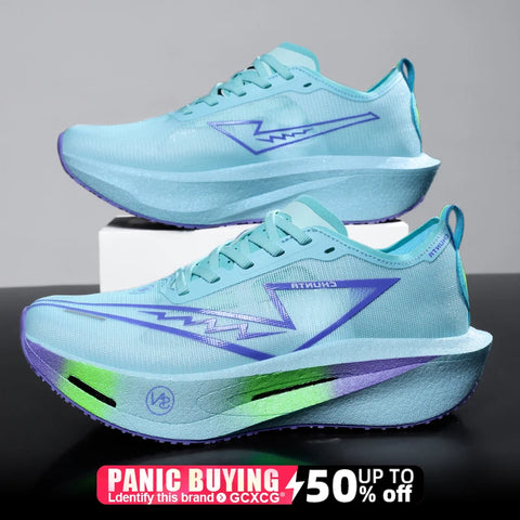 Running Shoes Carbon Board Speciality Marathon Men Sports Breathable Lightweight Women&