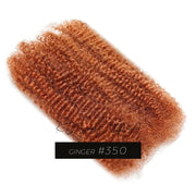 Afro Kinkys Bulk Human Hair for Dreadlock Extensions Loc Repair Braiding Twist Tight Afro Kinky Human Hair for Loc 1Packs 50/30g