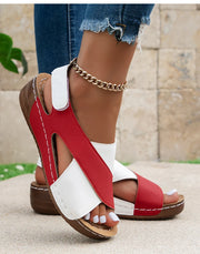 Fashion Summer Sandals Women Shoes Wedge Women Shoe Beach Women's Sandals Retro Party Footwear Female Sandalias Mujer