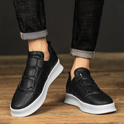 Leather Men Shoes lace up Fashion Formal Men Shoes outdoor Moccasins Italian Breathable Male Driving Shoes for men sneakers