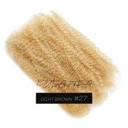 Afro Kinkys Bulk Human Hair for Dreadlock Extensions Loc Repair Braiding Twist Tight Afro Kinky Human Hair for Loc 1Packs 50/30g