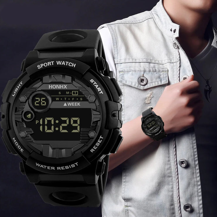 Men Watches Sports Wristwatches Women Teenage Fashion Trends Student Multifunctional Outdoor Electronic Watches