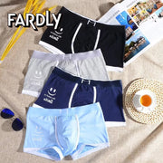 Men's underwear, cotton underwear, boxing underwear, fashionable smile print, boxing sports casual, youth personalized underwear