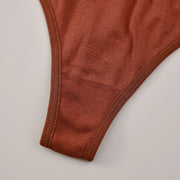 Sexy Women's High Waisted Underwear, Seamless Thong, Slimming Open Buttocks Underwear, Slimming Underwear, Women's Underwear