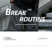 Fashion Casual Men Roll Top Shoulder Messenger Bag Large Size Outdoor Cycling Crossbody Side Bags Male Urban Trend Daypack