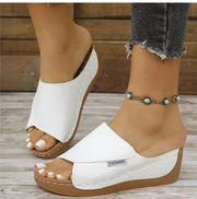 Women Sandals Shoes Summer Outdoor Women's Shoes Slip On Sandals Ladies Wedge Women Shoe Comfortable Footwear Slipper Female