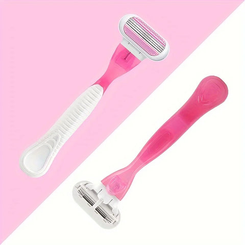 Women Safety Razor Blades Face/ Leg/ Armpit/ Bikini Beauty Hair Removal Shaving Compatible Venus Shaver