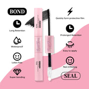 DIY Lashes Extension Kit Eyelashes 200 PCS Clusters Lash Bond and Seal Makeup Tools for Gluing  Lashes Gluing Glue  Accessories