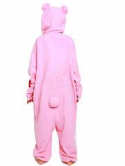 Gloomy Bear Character Peripheral Pink Jumpsuit Winter Sleepwear Home Outfit Kawaii Black Couple Sleepwear