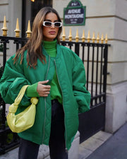 Women's Clothing 2025 Winter Street Fashion Loose Baseball Jacket Loose Jacket Cotton Coat Female Coat Winter Jacket Women