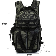 Men Fishing Lure Rod Box Bag Camping Climbing Backpack Hunting Multi-function Military Tactical Men Bags Fishing Shoulder Bag