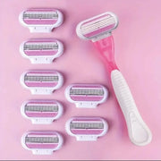 Women Safety Razor Blades Face/ Leg/ Armpit/ Bikini Beauty Hair Removal Shaving Compatible Venus Shaver