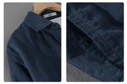 men clothing fashion 2024 linen men's jackets Spring Autumn Coat casual mens tops simple solid clothes for men