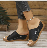 Women Sandals Shoes Summer Outdoor Women's Shoes Slip On Sandals Ladies Wedge Women Shoe Comfortable Footwear Slipper Female
