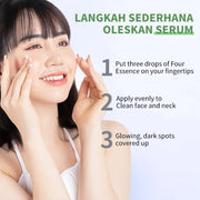 Garnier Bright Complete 30 Times Vitamin C Nicotinamide Enhanced Essence Facial Repair Essence Acne Removing Beauty Product