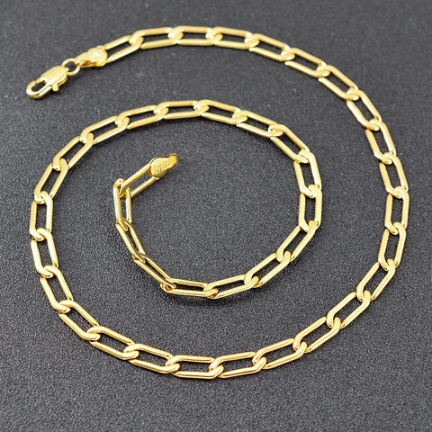 ZEA Dear Jewelry Bohemia Jewelry Link Chain Necklace For Women High Quality Copper Jewelry For Engagement Dubai Jewelry Findings