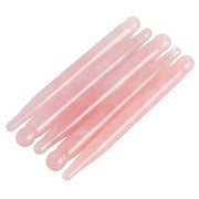 Eye Massage Pen Natural Rose Quartz Stone Acupuncture Wand Face Gua Sha Tool Skin Lifting Care Massager Health Beauty Product