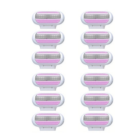 Women Safety Razor Blades Face/ Leg/ Armpit/ Bikini Beauty Hair Removal Shaving Compatible Venus Shaver