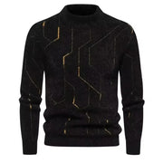 New Imitation Mink Sweater Soft and Comfortable  Fashion Warm Knit Sweater  Men Clothing