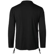 Men Clothing T Shirt High Street Streamer Functional Tactics Personalized Zipper Crewneck T-shirts Black Hip Hop Punk Camisetas