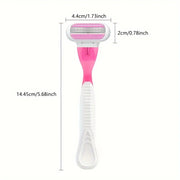 Women Safety Razor Blades Face/ Leg/ Armpit/ Bikini Beauty Hair Removal Shaving Compatible Venus Shaver