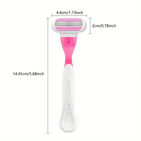 Women Safety Razor Blades Face/ Leg/ Armpit/ Bikini Beauty Hair Removal Shaving Compatible Venus Shaver