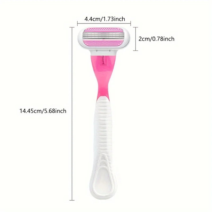 Women Safety Razor Blades Face/ Leg/ Armpit/ Bikini Beauty Hair Removal Shaving Compatible Venus Shaver