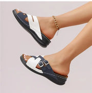 Summer Shoes Women Sandals Beach Ladies Shoes Slides Sandals Ladies Wedge Women Shoe Elegant Slippers Women Female Footwear