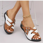 Summer Shoes Women Sandals Beach Ladies Shoes Slides Sandals Ladies Wedge Women Shoe Elegant Slippers Women Female Footwear