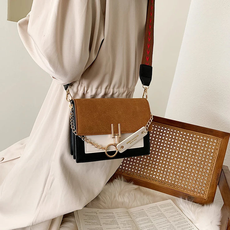 2023 New Ladies Messenger Bags Fashion Mobile Phone Bags Casual Shoulder Bags Contrast Color Ladies Bags Luxury Designer Bags