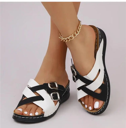 Summer Shoes Women Sandals Beach Ladies Shoes Slides Sandals Ladies Wedge Women Shoe Elegant Slippers Women Female Footwear
