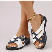 Summer Shoes Women Sandals Beach Ladies Shoes Slides Sandals Ladies Wedge Women Shoe Elegant Slippers Women Female Footwear