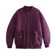 Women's Clothing 2025 Winter Street Fashion Loose Baseball Jacket Loose Jacket Cotton Coat Female Coat Winter Jacket Women